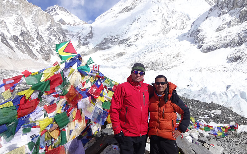 Everest base camp trek